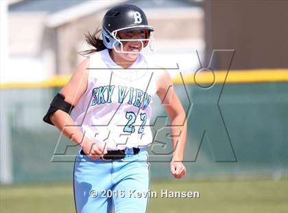 Thumbnail 2 in Sky View @ Syracuse (UHSAA 2nd Round) photogallery.