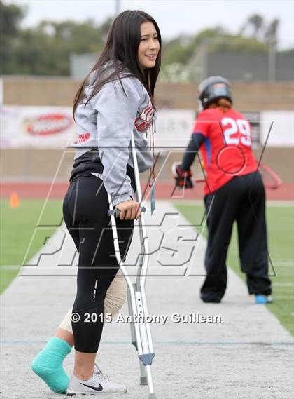 Thumbnail 2 in Foothill vs Los Alamitos (CIF SS Semifinal) photogallery.