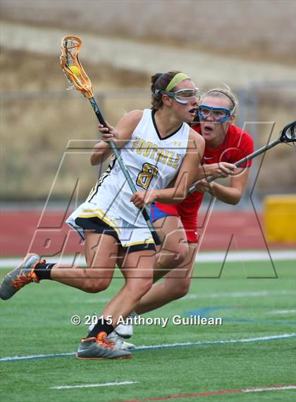 Thumbnail 2 in Foothill vs Los Alamitos (CIF SS Semifinal) photogallery.