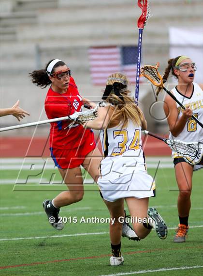 Thumbnail 2 in Foothill vs Los Alamitos (CIF SS Semifinal) photogallery.