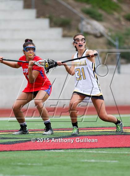 Thumbnail 3 in Foothill vs Los Alamitos (CIF SS Semifinal) photogallery.
