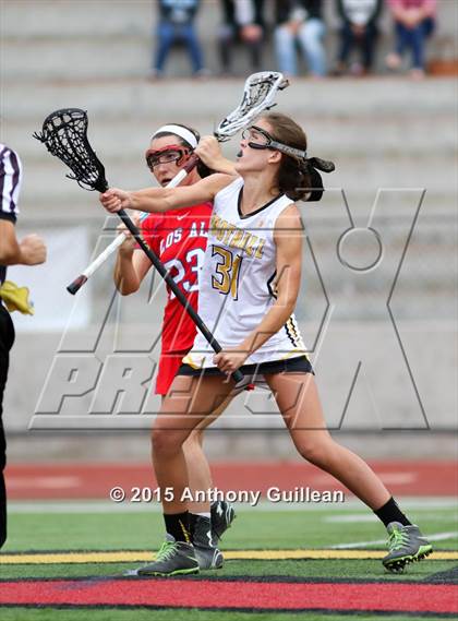 Thumbnail 1 in Foothill vs Los Alamitos (CIF SS Semifinal) photogallery.