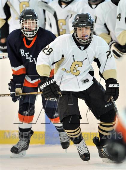 Thumbnail 2 in Clarkstown vs. Greeley (Tiger Tournament) photogallery.