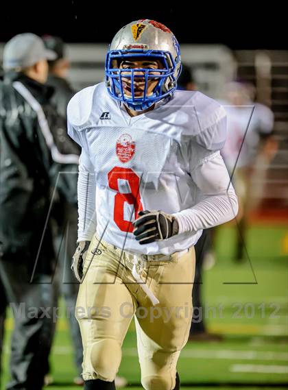Thumbnail 1 in Sacramento All City Football Classic  photogallery.