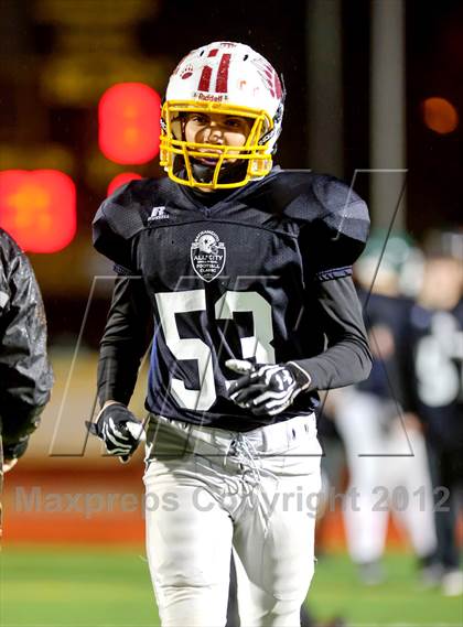 Thumbnail 1 in Sacramento All City Football Classic  photogallery.