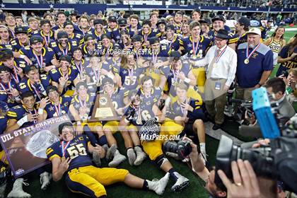 Thumbnail 2 in Highland Park vs. Shadow Creek (UIL 5A Division 1 Championship) photogallery.