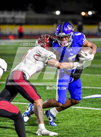 Thumbnail 3 in Covina @ Charter Oak (CIF SS Division 2 Quarter Final) photogallery.