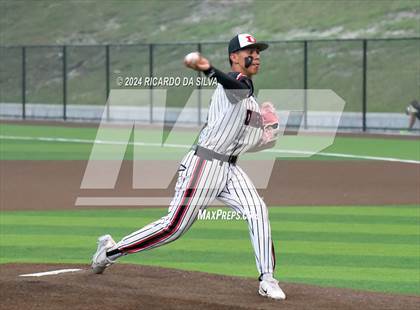Thumbnail 2 in East Bernard vs Diboll (UIL Baseball 3A Region 3 Area) photogallery.