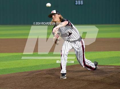 Thumbnail 2 in East Bernard vs Diboll (UIL Baseball 3A Region 3 Area) photogallery.