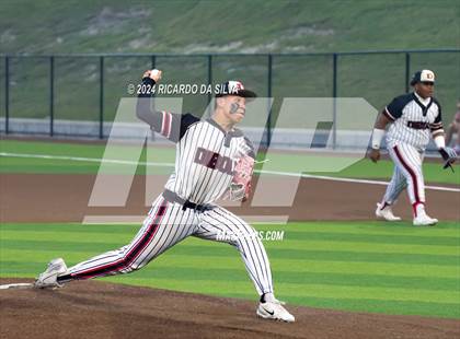Thumbnail 2 in East Bernard vs Diboll (UIL Baseball 3A Region 3 Area) photogallery.