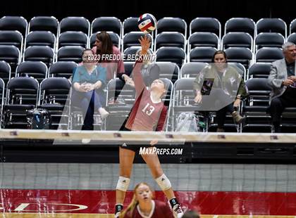 Thumbnail 2 in Iola vs. Schulenburg (UIL 2A Volleyball Semi-Final) photogallery.