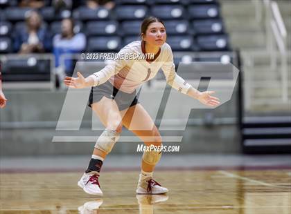 Thumbnail 2 in Iola vs. Schulenburg (UIL 2A Volleyball Semi-Final) photogallery.