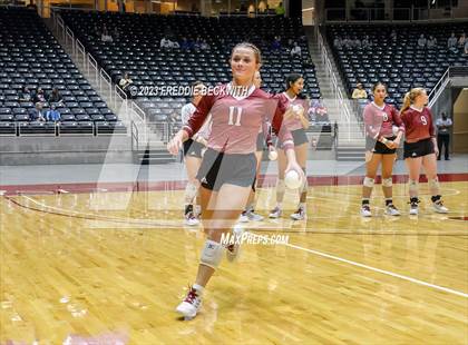 Thumbnail 1 in Iola vs. Schulenburg (UIL 2A Volleyball Semi-Final) photogallery.