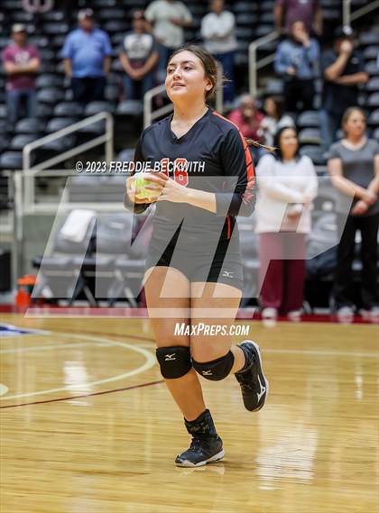 Thumbnail 2 in Iola vs. Schulenburg (UIL 2A Volleyball Semi-Final) photogallery.