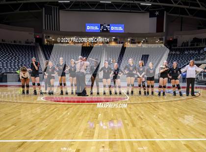 Thumbnail 1 in Iola vs. Schulenburg (UIL 2A Volleyball Semi-Final) photogallery.