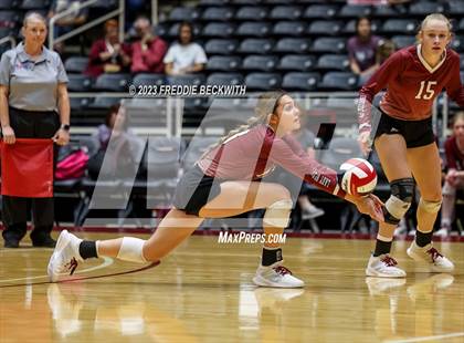 Thumbnail 2 in Iola vs. Schulenburg (UIL 2A Volleyball Semi-Final) photogallery.