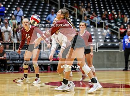 Thumbnail 1 in Iola vs. Schulenburg (UIL 2A Volleyball Semi-Final) photogallery.