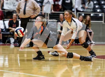 Thumbnail 2 in Iola vs. Schulenburg (UIL 2A Volleyball Semi-Final) photogallery.