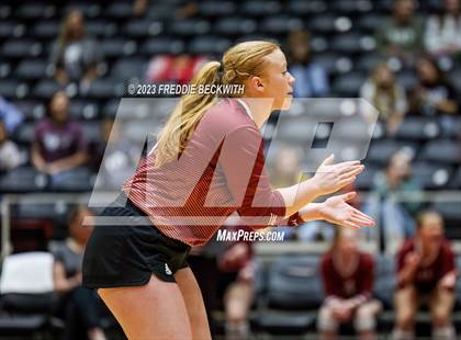 Thumbnail 2 in Iola vs. Schulenburg (UIL 2A Volleyball Semi-Final) photogallery.