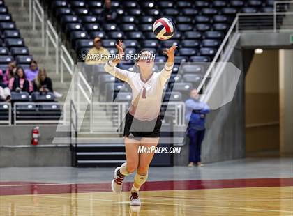 Thumbnail 2 in Iola vs. Schulenburg (UIL 2A Volleyball Semi-Final) photogallery.