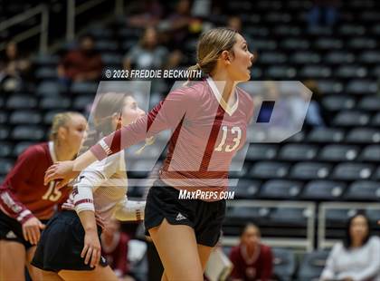 Thumbnail 2 in Iola vs. Schulenburg (UIL 2A Volleyball Semi-Final) photogallery.