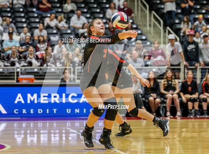 Thumbnail 1 in Iola vs. Schulenburg (UIL 2A Volleyball Semi-Final) photogallery.