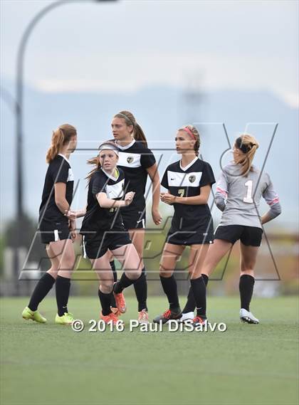Thumbnail 3 in Rock Canyon @ ThunderRidge (CHSAA 5A 2nd Round) photogallery.