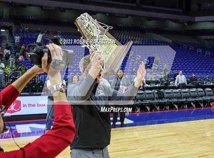 Thumbnail 2 in Clark vs. DeSoto (UIL 6A Basketball State Semifinal Medal Ceremony) photogallery.