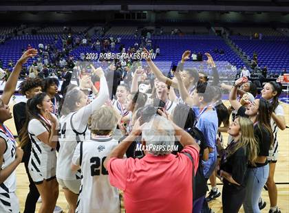 Thumbnail 3 in Clark vs. DeSoto (UIL 6A Basketball State Semifinal Medal Ceremony) photogallery.