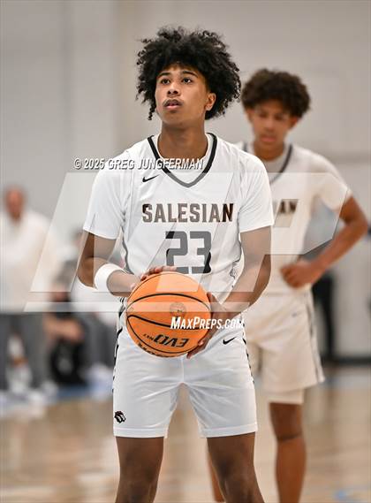 Thumbnail 1 in St. Joseph vs. Salesian College Preparatory (The Crush in the Valley) photogallery.