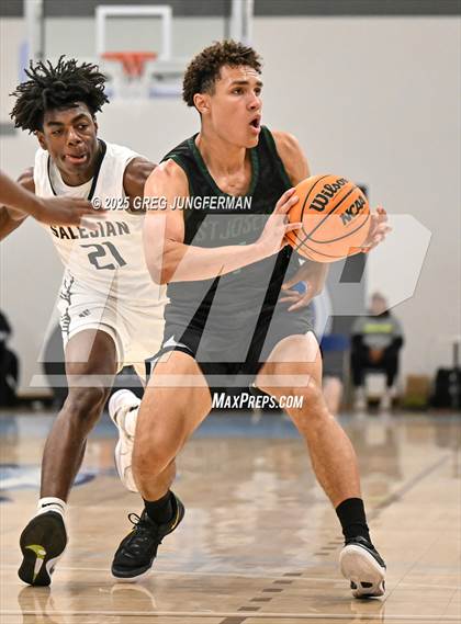 Thumbnail 1 in St. Joseph vs. Salesian College Preparatory (The Crush in the Valley) photogallery.