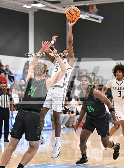 Thumbnail 2 in St. Joseph vs. Salesian College Preparatory (The Crush in the Valley) photogallery.