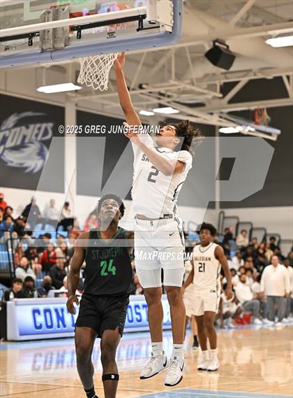 Thumbnail 2 in St. Joseph vs. Salesian College Preparatory (The Crush in the Valley) photogallery.