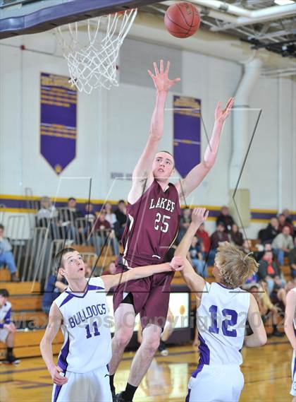 Thumbnail 2 in Boyceville vs Turtle Lake (Clayton Holiday Tournament)  photogallery.