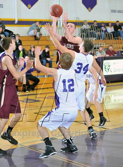 Thumbnail 2 in Boyceville vs Turtle Lake (Clayton Holiday Tournament)  photogallery.