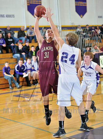 Thumbnail 2 in Boyceville vs Turtle Lake (Clayton Holiday Tournament)  photogallery.