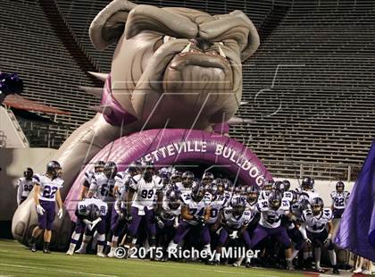 Thumbnail 1 in Fayetteville vs. Har-Ber (AAA 7A Final) photogallery.