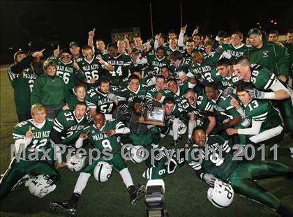 Thumbnail 3 in Palo Alto vs. Valley Christian (CIF CCS Open Division Final) photogallery.
