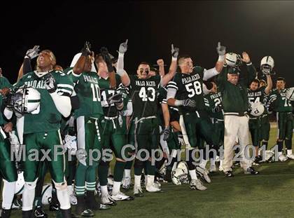 Thumbnail 2 in Palo Alto vs. Valley Christian (CIF CCS Open Division Final) photogallery.