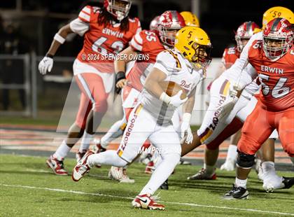 Thumbnail 2 in West Charlotte @ Erwin (NCHSAA 3A Round 3) photogallery.