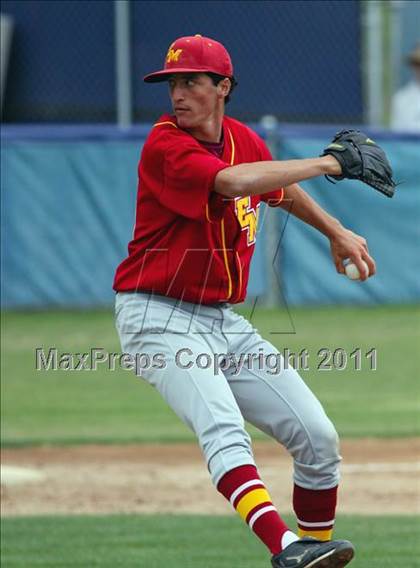 Thumbnail 2 in El Modena @ West Ranch (CIF SS Playoffs) photogallery.
