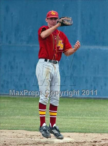 Thumbnail 2 in El Modena @ West Ranch (CIF SS Playoffs) photogallery.