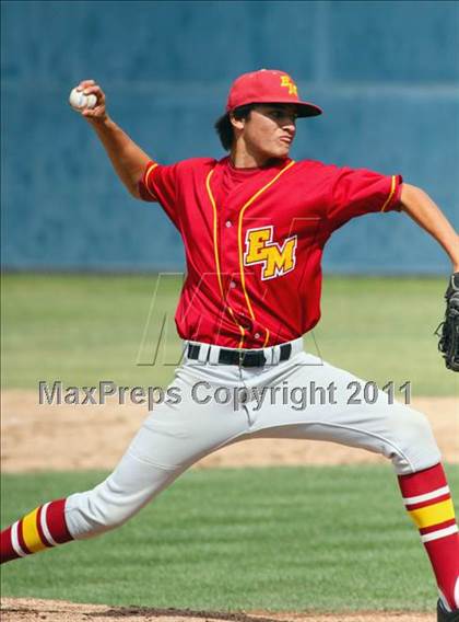 Thumbnail 3 in El Modena @ West Ranch (CIF SS Playoffs) photogallery.