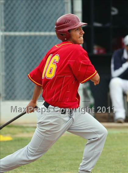 Thumbnail 2 in El Modena @ West Ranch (CIF SS Playoffs) photogallery.
