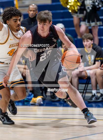 Thumbnail 2 in Bridgehampton vs St. Pius (NYSPHSAA. Section XI Class D Championship) photogallery.