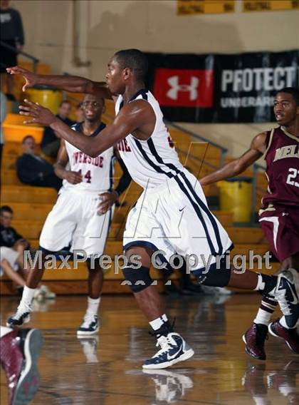 Thumbnail 2 in Melrose vs Riverside (City of Palms Classic) photogallery.