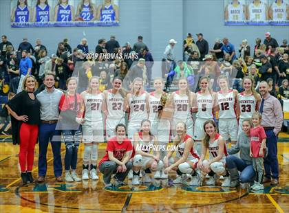 Thumbnail 1 in Goldthwaite vs. Muenster (UIL 2A Area Playoff) photogallery.