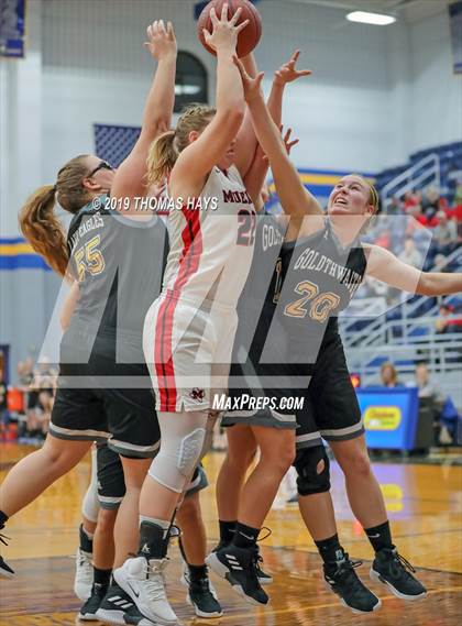Thumbnail 2 in Goldthwaite vs. Muenster (UIL 2A Area Playoff) photogallery.