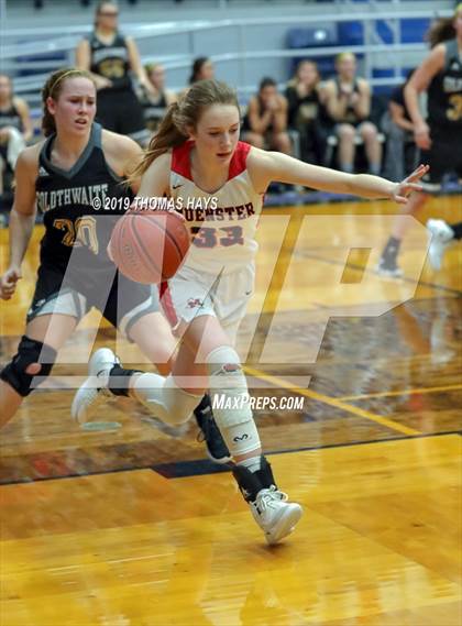 Thumbnail 2 in Goldthwaite vs. Muenster (UIL 2A Area Playoff) photogallery.