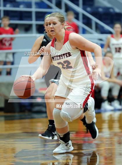 Thumbnail 2 in Goldthwaite vs. Muenster (UIL 2A Area Playoff) photogallery.
